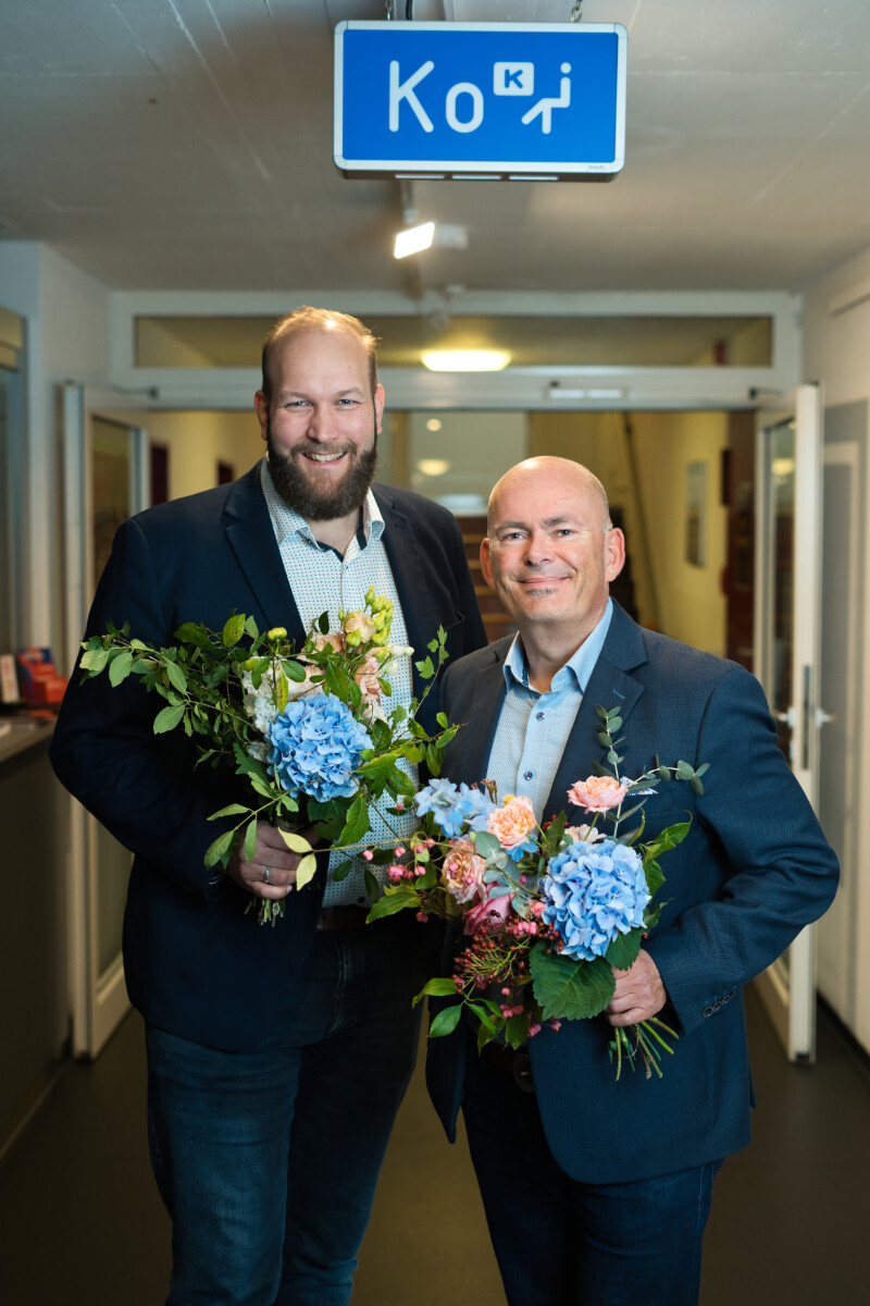 Christoph Zickler und Daniel Krönke - Ehemalige Leiter des Filmfest SH